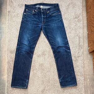 Ralph Lauren Double RL Dark Blue Straight Jeans